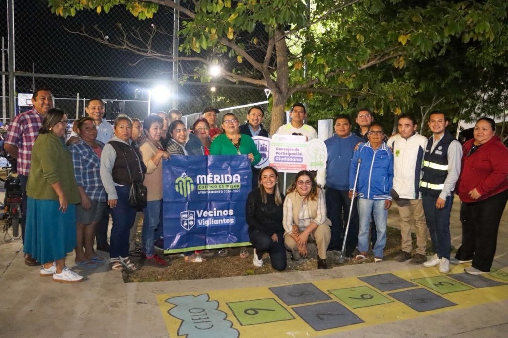Vecinos asumen cuidado del parque en Santa Cruz Palomeque con respaldo del Ayuntamiento de&nbsp;Mérida