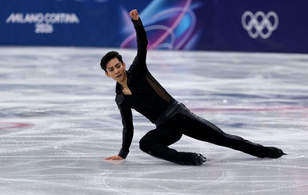 Donovan Carrillo cierra su participación en Milano-Cortina 2026 con emotiva actuación y marca&nbsp;personal