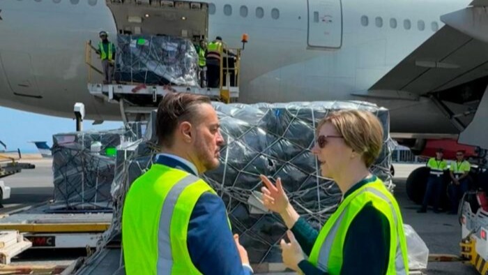 Más de seis toneladas de medicamentos llegan desde EE. UU. a&nbsp;Venezuela