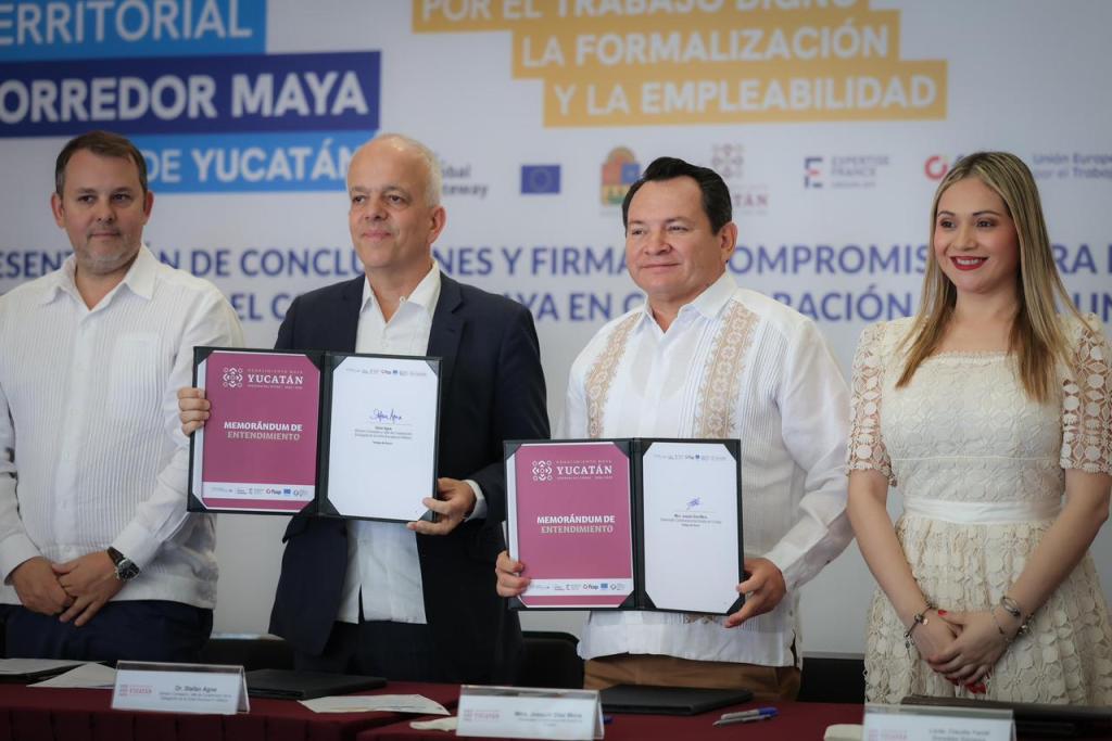 Yucatán y Unión Europea acuerdan ruta por el trabajo digno en&nbsp;turismo
