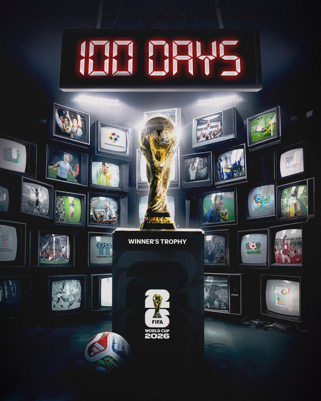 Inicia la cuenta regresiva: 100 días para el Mundial&nbsp;2026