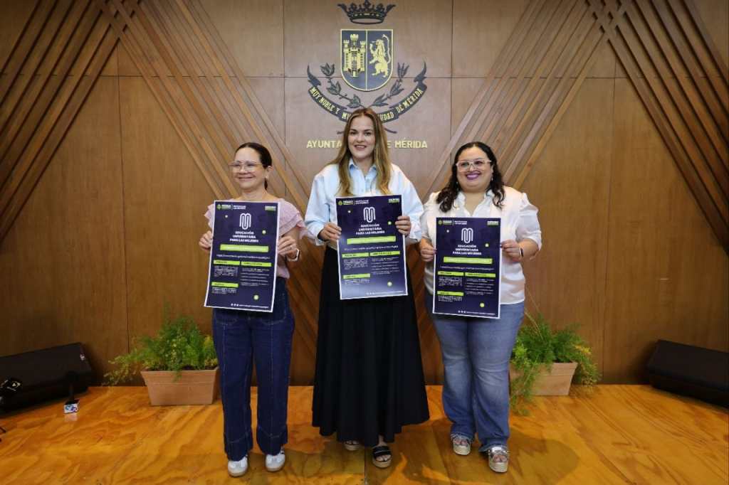 Mérida impulsa educación universitaria gratuita para mujeres con nuevo programa&nbsp;municipal